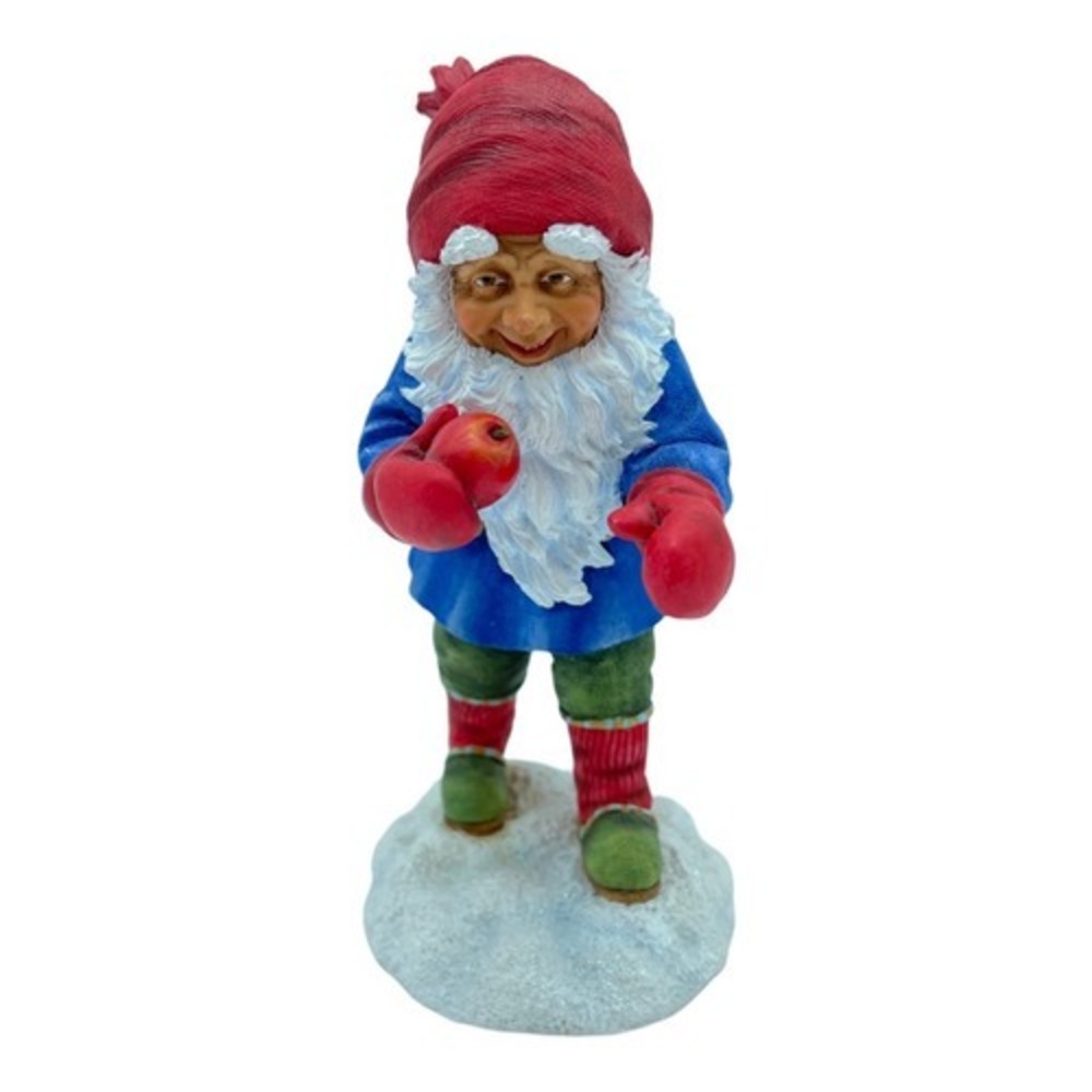 Pipka Jul-Tomte Figurine The Gallery Collection 13773 Blue Red Gnome Excellent